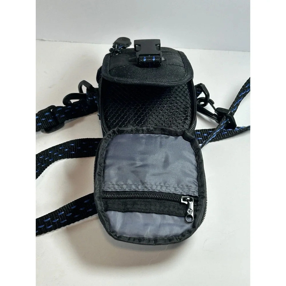 Samsonite Small Camera Bag Zipper Case With Shoulder Crossbody Strap & Belt Loop